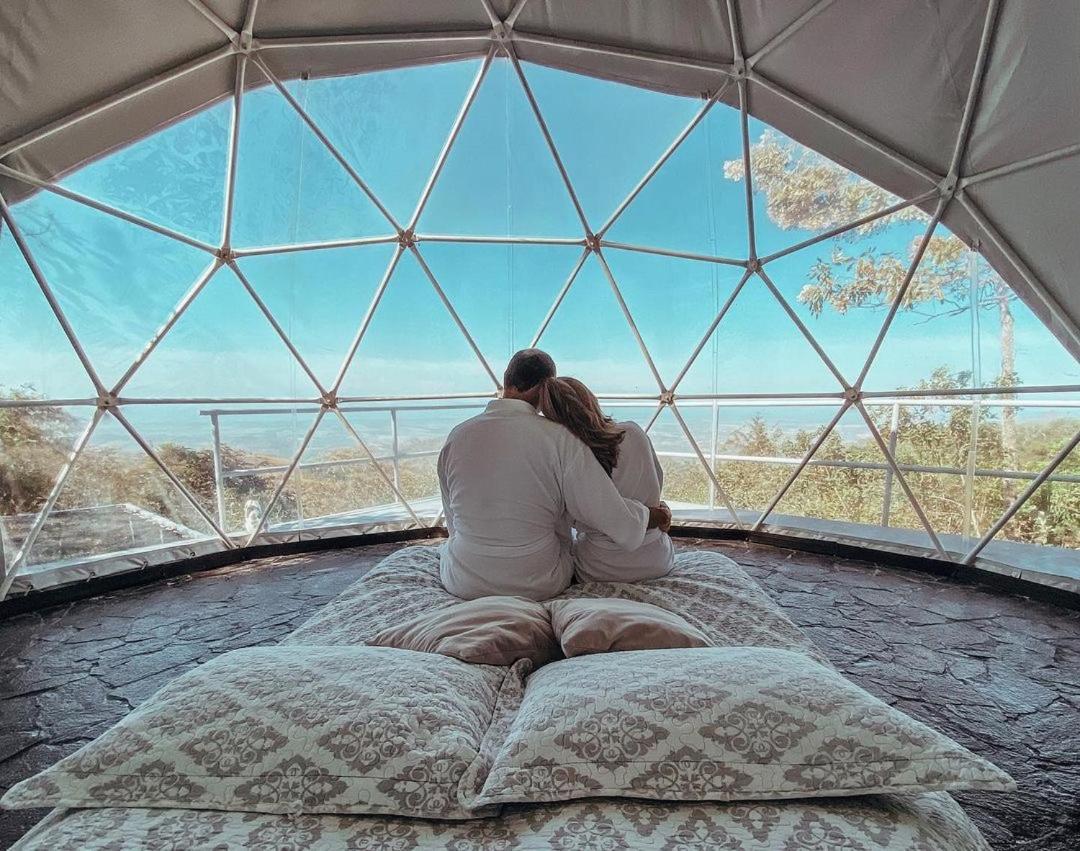 Domos Mirador Romantic Private Honeymoon Glamping Miramar Dış mekan fotoğraf