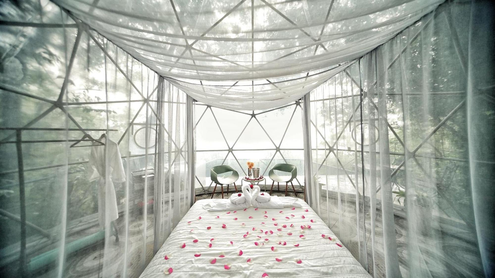 Domos Mirador Romantic Private Honeymoon Glamping Miramar Dış mekan fotoğraf